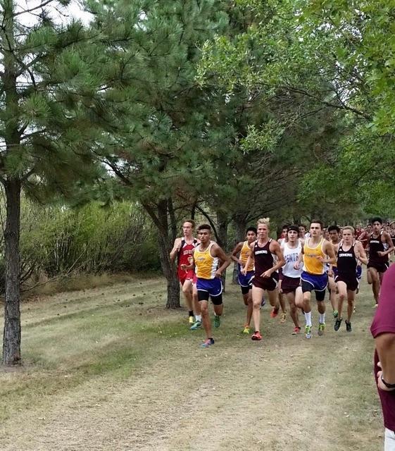 News New Town North Dakota boys cross country feature