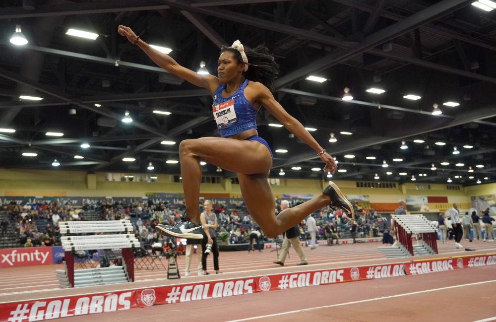 DyeStat.com - News - Tori Franklin Takes Back American Triple Jump ...