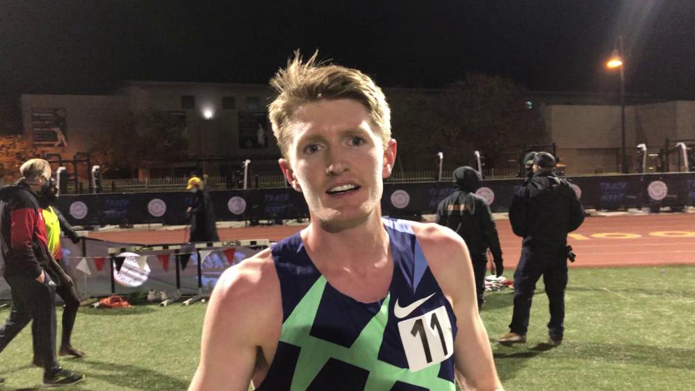 Dyestat.com - Videos - Eric Jenkins 1st Place Men's 10,000m Section 2 