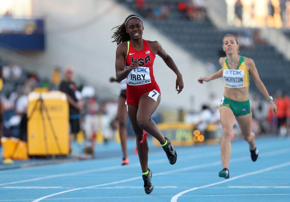 DyeStat.com - News - Lynna Irby Helping to Put Indiana Sprinting on the Map